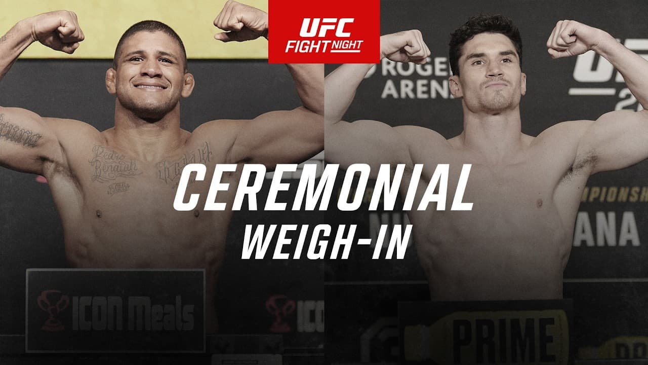 UFC Winnipeg: Ceremonial Weigh-In