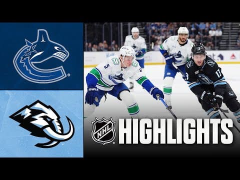 Canucks vs. Mammoth | NHL Highlights | February 02, 2026