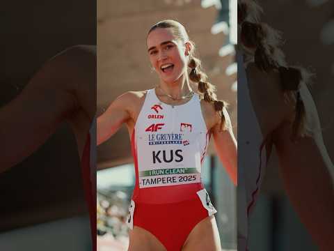 Kus qualifies at #Tampere2025          #athletics #trackandfield #poland 🇵🇱