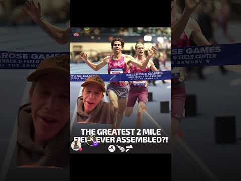 It was actually 3:55 through the mile