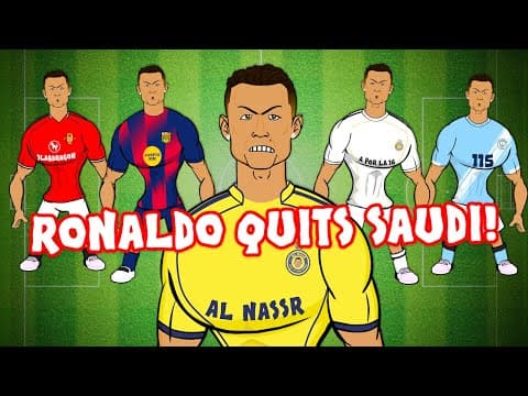 RONALDO QUITS SAUDI! Which club will he transfer to?