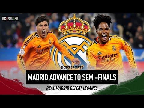 REACTION: Real Madrid ADVANCE In Copa del Rey | Gonzalo García Comes Up CLUTCH Against Leganés 🇪🇸🔥