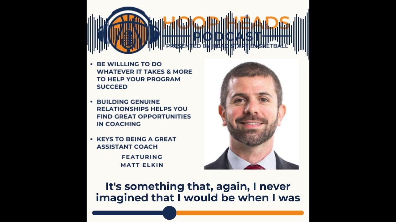 Matt Elkin - What Makes Coaching at Stanford so Special #podcast  #basketballcoach