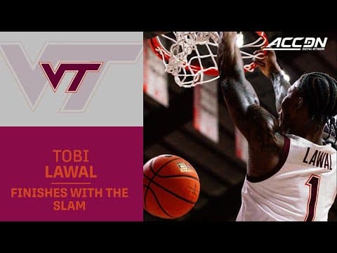 VT's Neoklis Avdalas & Tobi Lawal Hook Up For The Flush