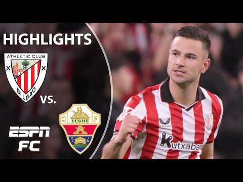 Athletic Club vs. Elche | LALIGA Highlights | ESPN FC