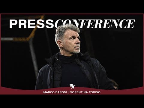 FIORENTINA-TORINO | PRESS CONFERENCE | MARCO BARONI
