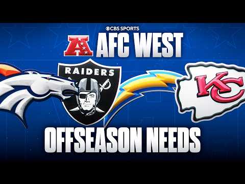 Offseason needs for EVERY AFC West team: Broncos, Chargers, Chiefs, Raiders