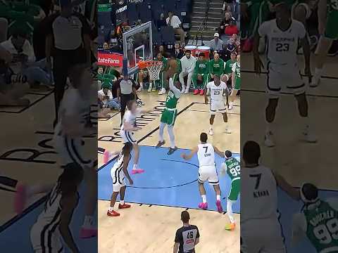 Shifting that energy ⚡️ 21 points in the first half for JB #celtics #nba #shorts