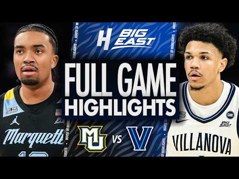Marquette vs Villanova - FULL GAME HIGHLIGHTS | February 10, 2026 | BIG EAST College Basketball
