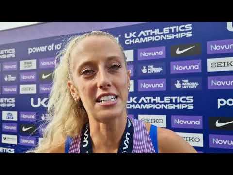 Jemma Reekie talks 800m tactics after booking ticket to Tokyo with 2nd in 800m at UK Champs 