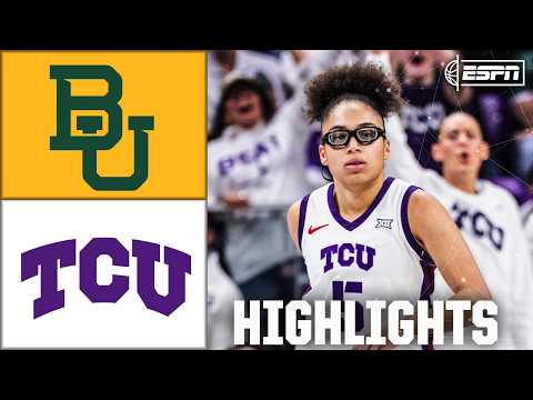 Baylor Bears vs. TCU Horned Frogs | Full Game Highlights | ESPN College Basketball