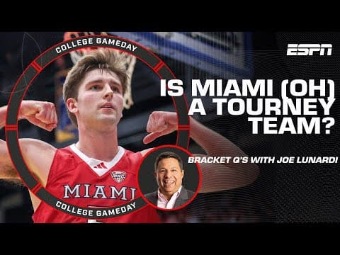Saturday Slate Analysis with ESPN's Joe Lunardi | Countdown to GameDay