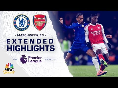 Chelsea v. Arsenal | PREMIER LEAGUE HIGHLIGHTS | 11/30/2025 | NBC Sports