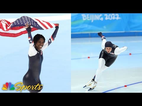 How Brittany Bowe's selfless gesture transformed Erin Jackson's Olympic dream | NBC Sports