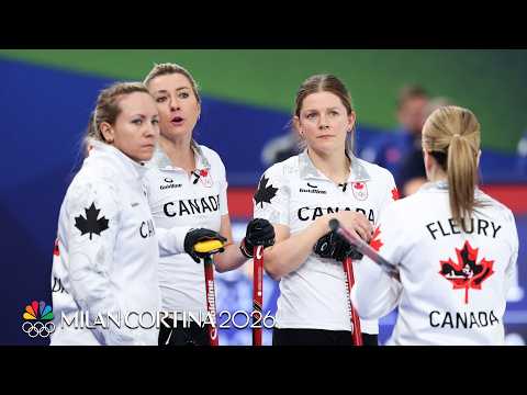 Canada contains Sweden's surge to claim thrilling curling win | Winter Olympics 2026 | NBC Sports