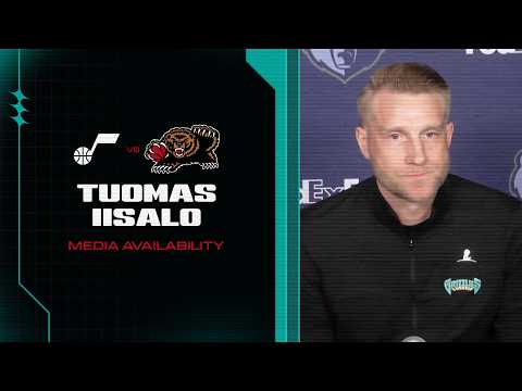 Tuomas Iisalo Press Conference | Grizzlies vs. Jazz