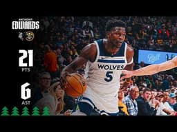 Anthony Edwards With An EASY 21 POINTS In Win Over Denver Nuggets | 03.01.26