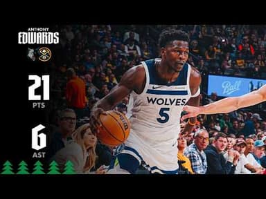Anthony Edwards With An EASY 21 POINTS In Win Over Denver Nuggets | 03.01.26