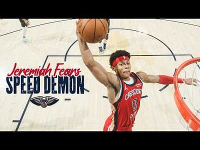 Jeremiah Fears Best Fast Break Finishes of 2025-26 Season