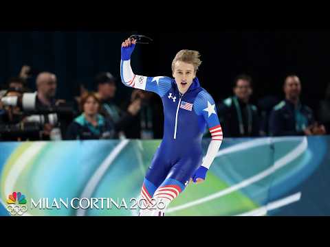 Jordan Stolz, the world's greatest speed skater, earns historic Olympic gold | Winter Olympics 2026