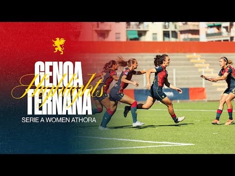 HL | GENOA 3-1 TERNANA | SERIE A WOMEN ATHORA 25/26