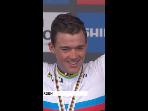 When Mads Pedersen won the 2019 world championship road race 🤩🇩🇰
