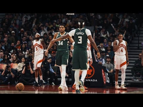 Highlights: Bucks 100 - Raptors 128 | 11.04.25