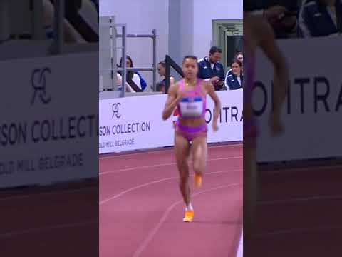 Audrey Werro sets a new world lead with the fastest run in almost 3 years 🏃‍♀️#worldindoortour