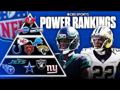 NFL Power Rankings POST TRADE DEADLINE: Seahawks RISE to No. 3, acquire Rashid Shaheed & MORE🚨