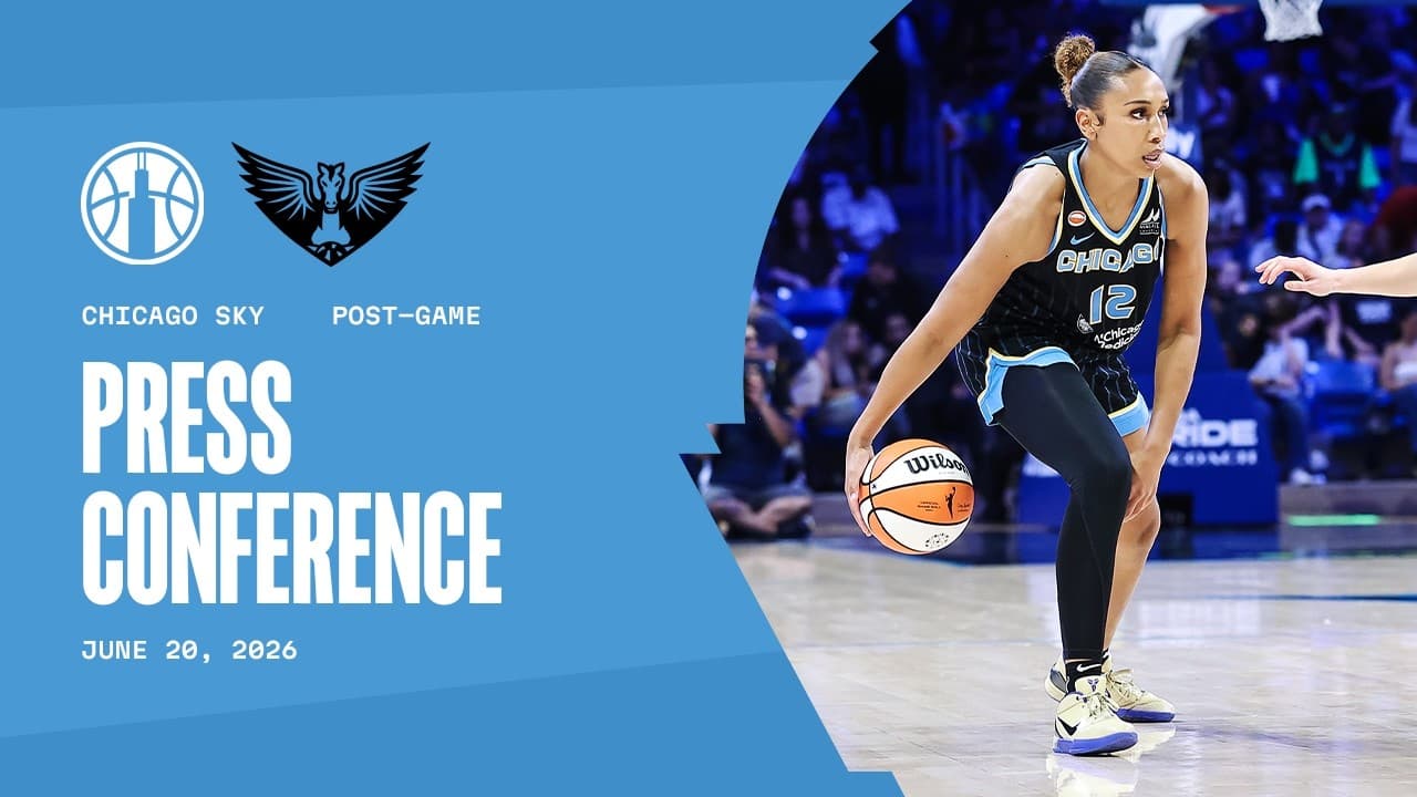 Post Game Press Conference | Sky vs Wings | June 20, 2026