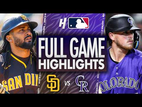 San Diego Padres vs Colorado Rockies - FULL GAME HIGHLIGHTS 🔥 April 21, 2026 MLB Season