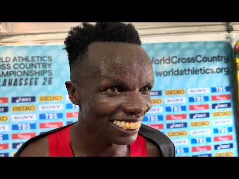 Kenya’s Daniel Ebenyo very pleased to earn bronze at 2026 World Cross Country