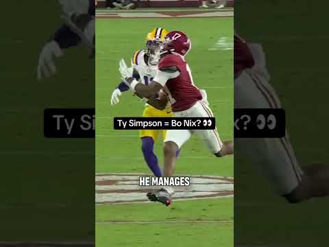 Rams might've gotten their QB of the future in Ty Simpson 🐏