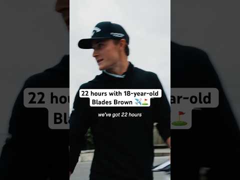 Teeing it up on TOUR at age 18… 😳