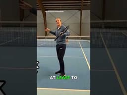 Switch AND move back after getting lobbed #tennisdoubles