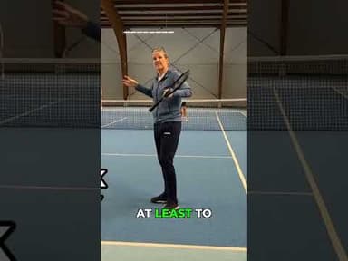 Switch AND move back after getting lobbed #tennisdoubles