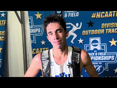 Carter Cutting disappointed after taking 8th in 2026 NCAA 1500m final