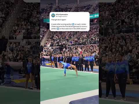 JORDAN CHILES WAS FLAWLESS 💅 (via @uclagymnastics/IG)