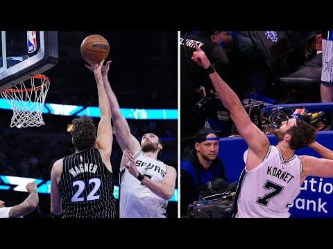 Luke Kornet with the GAME-SEALING BLOCK vs Magic 🔥