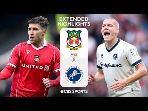 Wrexham vs. Millwall: Extended Highlights | EFL Championship | CBS Sports Golazo