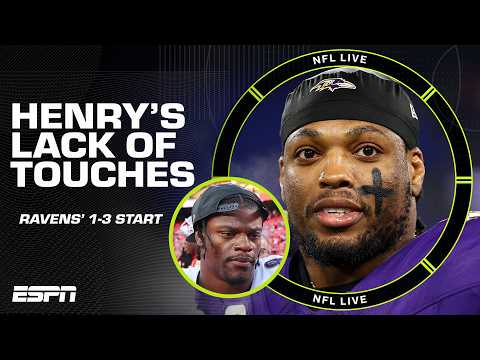 Baltimore's BIGGEST ISSUE 👀 Swagu says Derrick Henry needs more touches 🗣️ | NFL Live