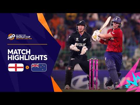 England v New Zealand | Match Highlights | Men's T20 World Cup 2026