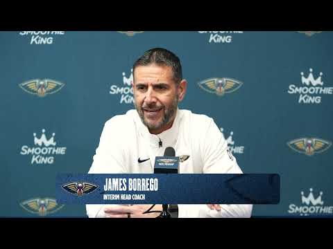 James Borrego Interview | Pelicans-Bulls Postgame 11/24/2025