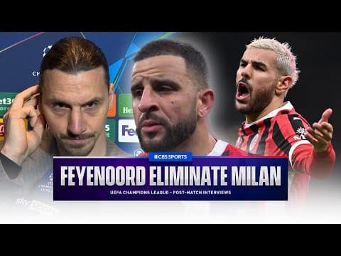 "That changed the game" Walker on Hernández red card | Zlatan SPEAKS UP after Milan fail to qualify