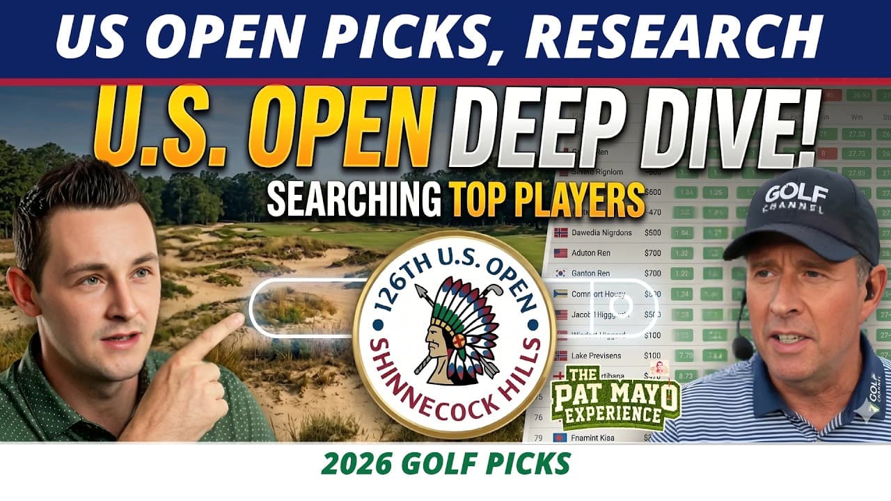 2026 US Open Golf Picks, Research, Player Rankings, Trends, Course Preview | Fantasy Golf Picks