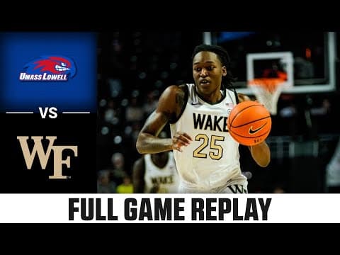 UMass Lowell vs. Wake Forest Full Game Replay |  2025-26 ACC Men’s Basketball