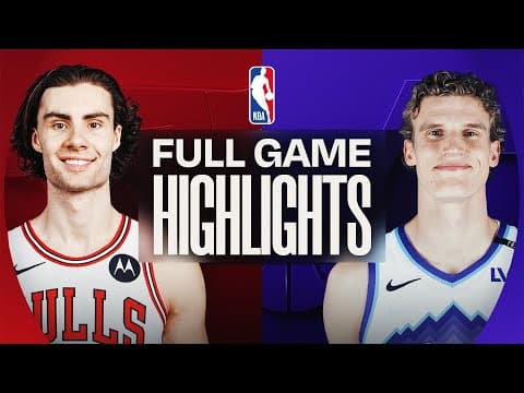 BULLS at JAZZ | FULL GAME HIGHLIGHTS | November 16, 2025