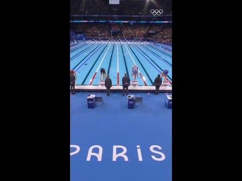 We may never get tired of watching a 50m freestyle final 🤩