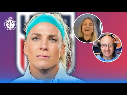 Julie Ertz's Emotional Goodbye | Men in Blazers Interview