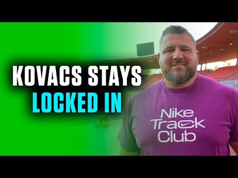 Joe Kovacs on Missing the World Team & Refocusing for the Diamond League Final